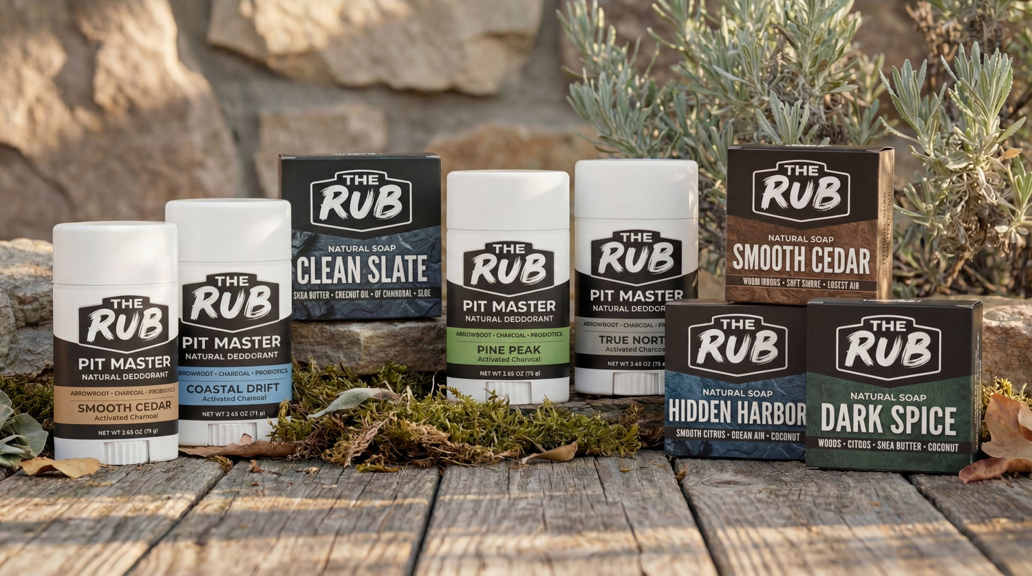 Discounted savings bundles for natural soap and deodorant